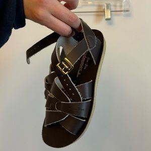 Chocolate Brown Saltwater sandals